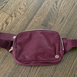 Lululemon Athletica Plum Belt Bag